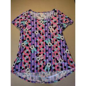 Disney Minnie Mouse LuLaRoe Women's Top Sz M